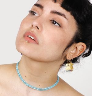 Mono Tulip Earring