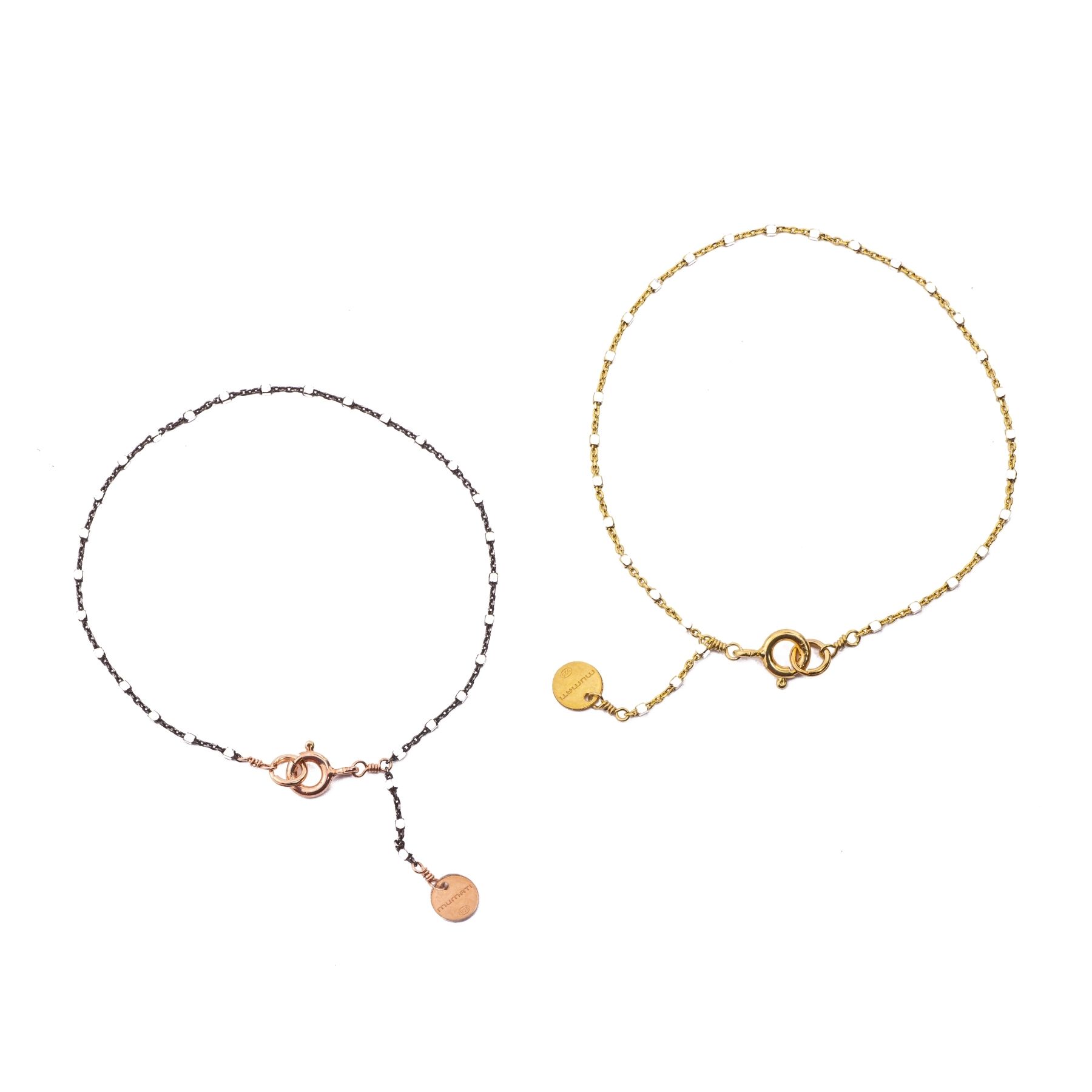 Bicolor Cubes Bracelet