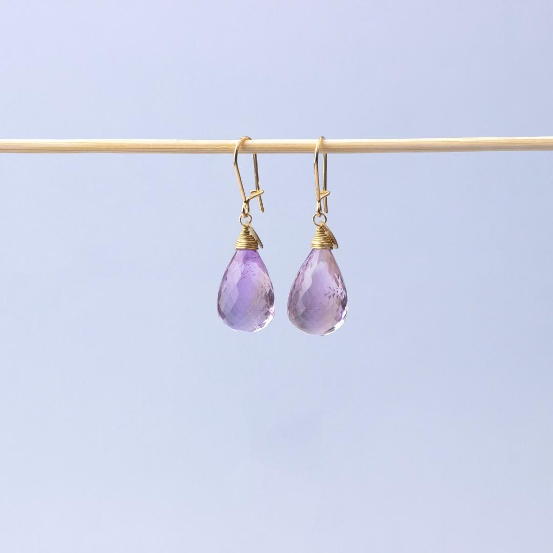 Mono Ametrine Earring