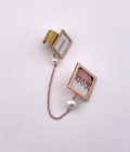 Mono Square Frame Earring and Cuff Earring
