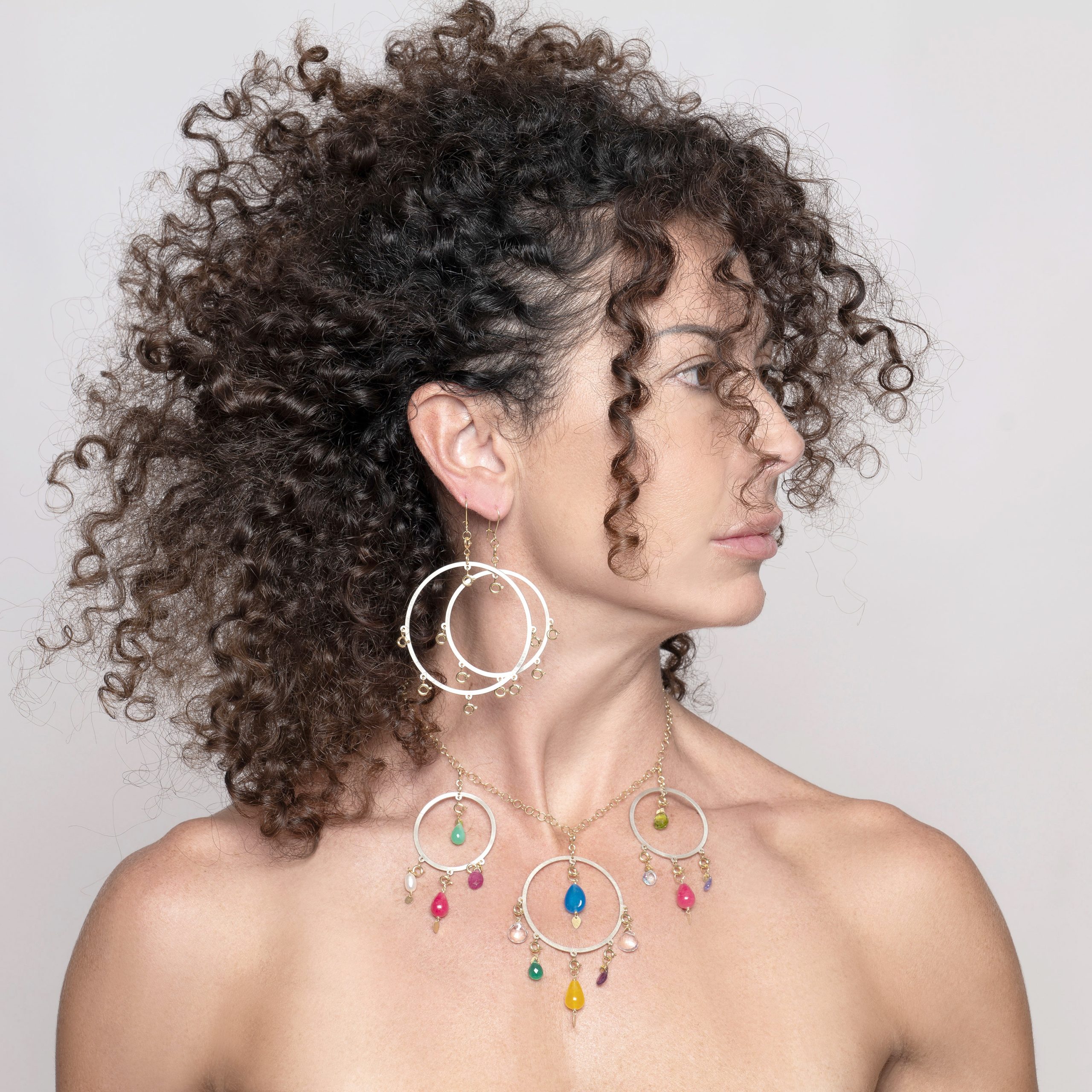 Eternal Hoop Necklace
