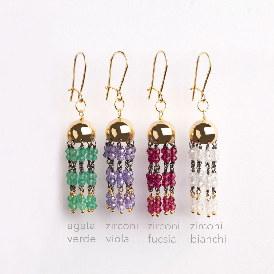 Mono Earring Jellyfish Micro Curtain 3