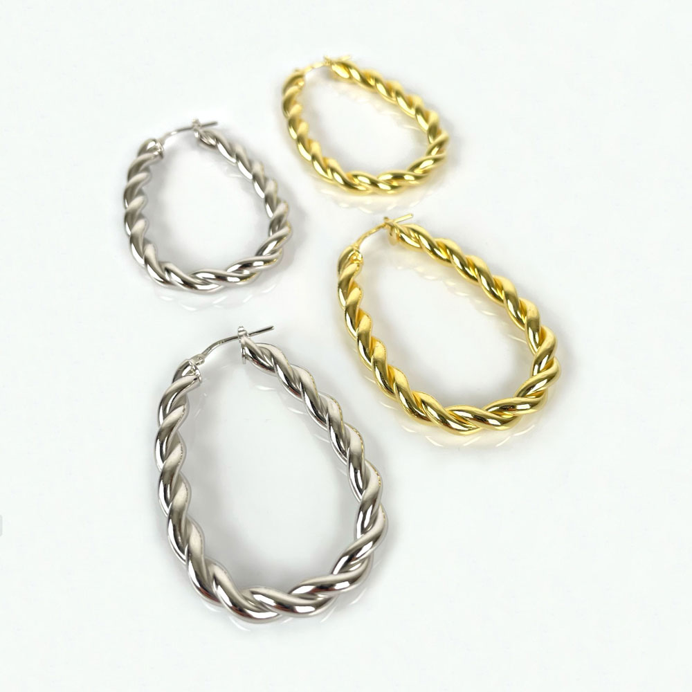 Mono Earring Circle Torchon