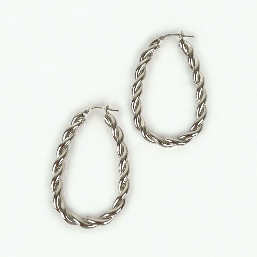 Mono Earring Circle Torchon