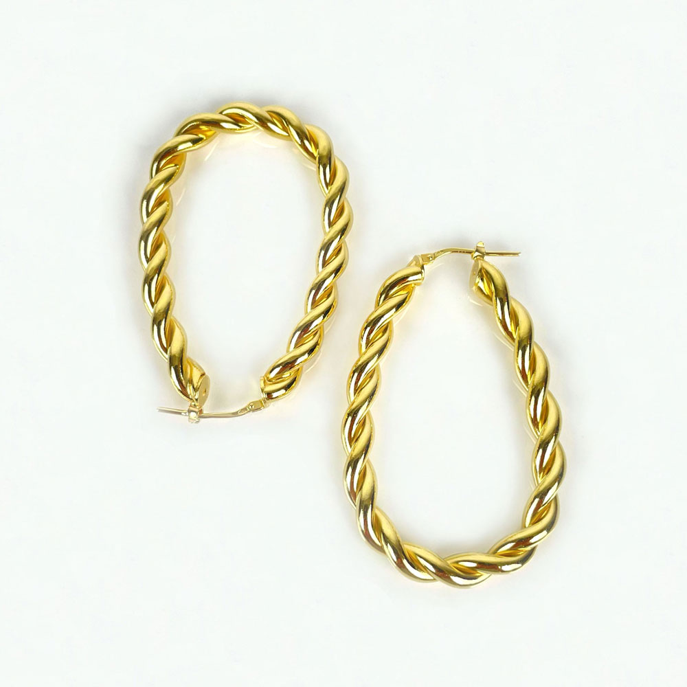 Mono Earring Circle Torchon