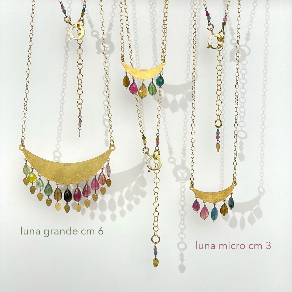 Collana Lune Tormaline