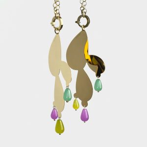 Prickly Pear and Adventurine Pendant