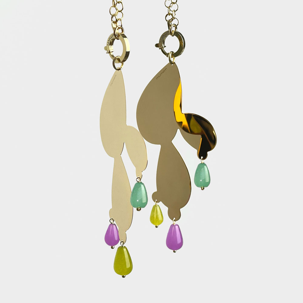 Prickly Pear and Adventurine Pendant