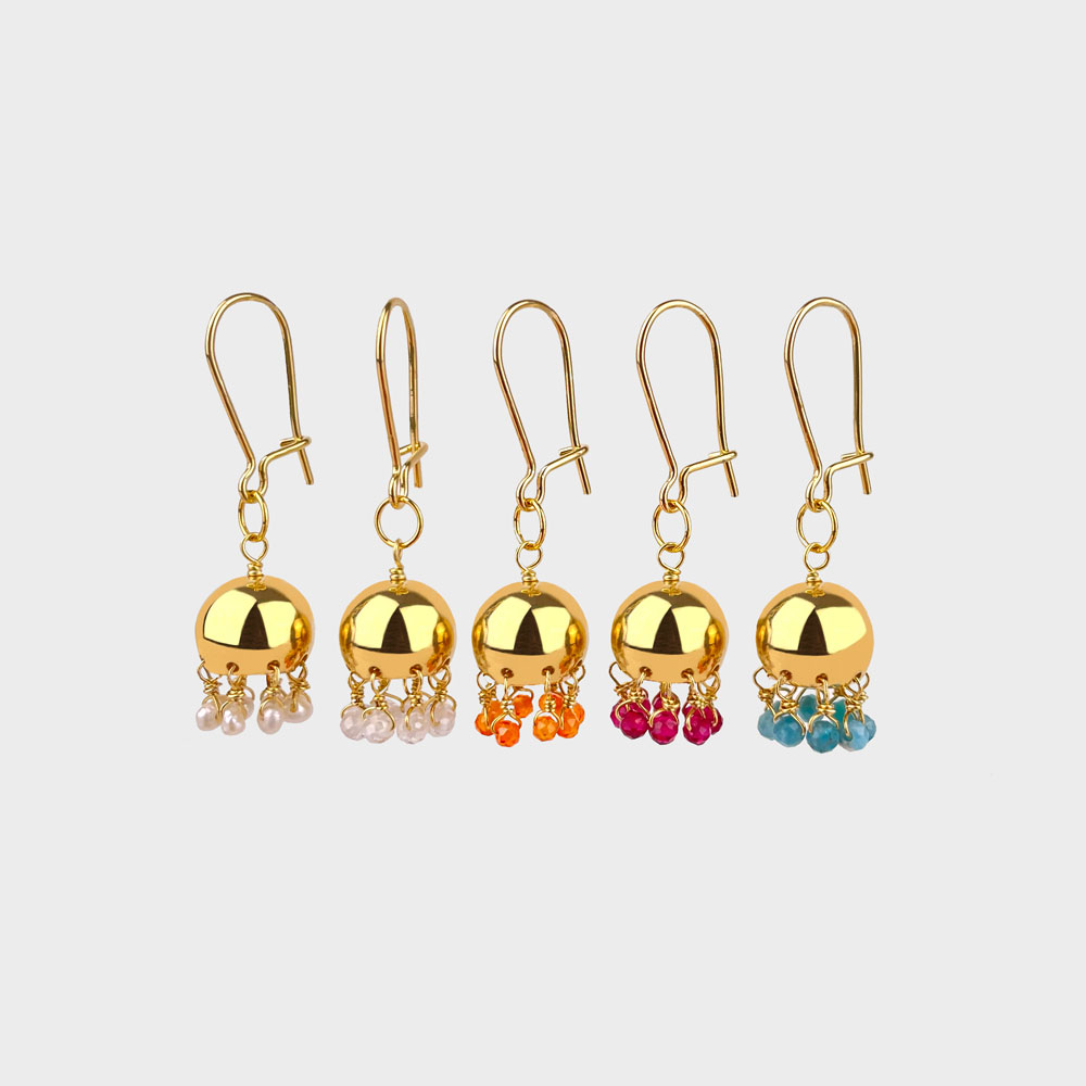 Mono Earring Jellyfish Micro