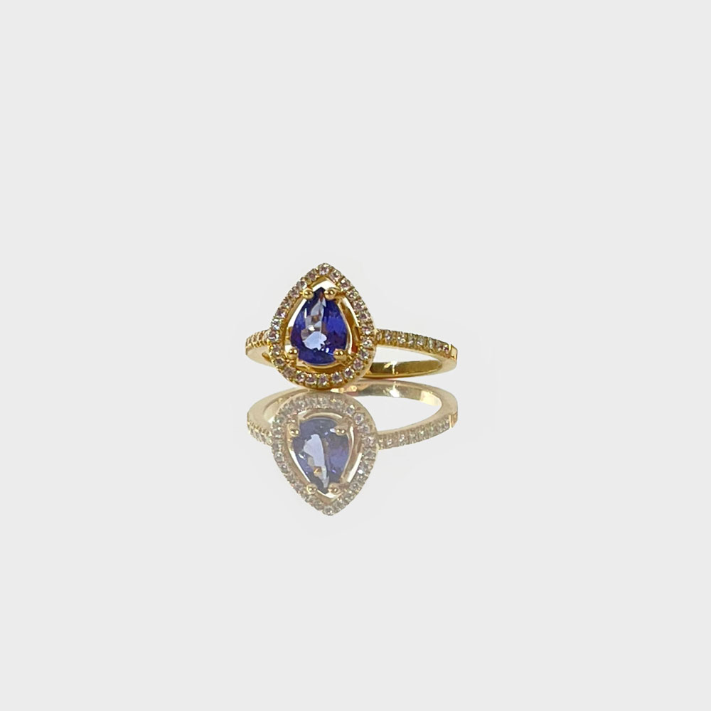 Anello Vena Amoris Tanzanite