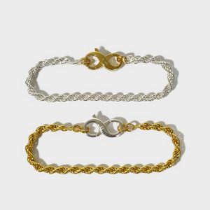 Bracciale Torchon e Infinito