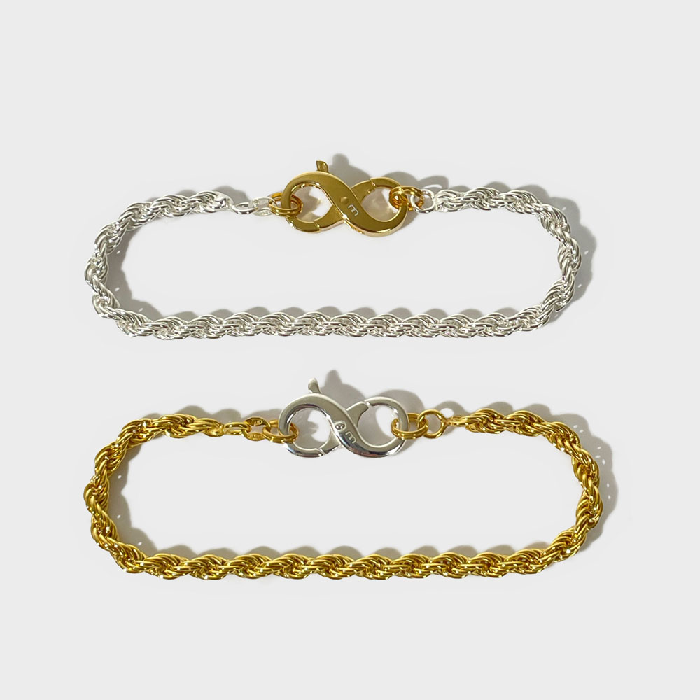 Bracciale Torchon e Infinito
