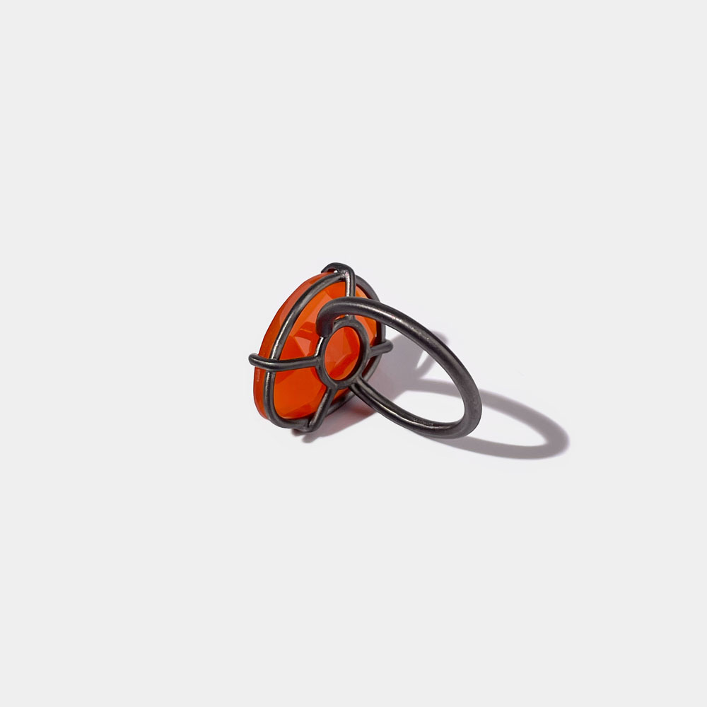 Anello Griffes Corniola Flat