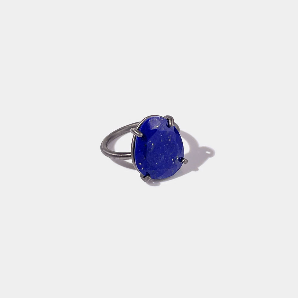 Anello Griffes Lapislazzuli Flat