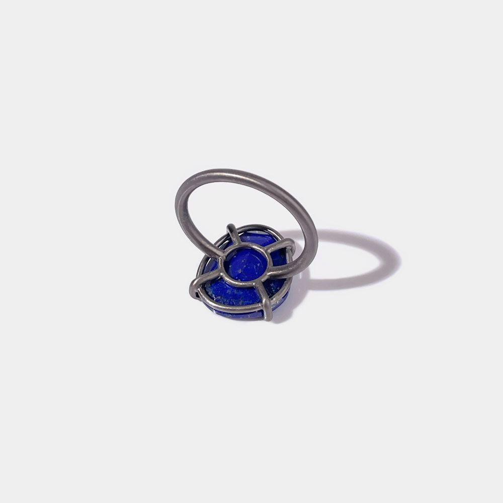 Anello Griffes Lapislazzuli Flat