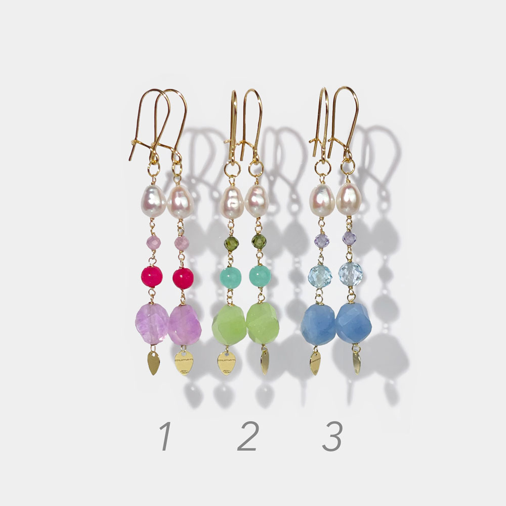 Mono Orecchino Multicolor