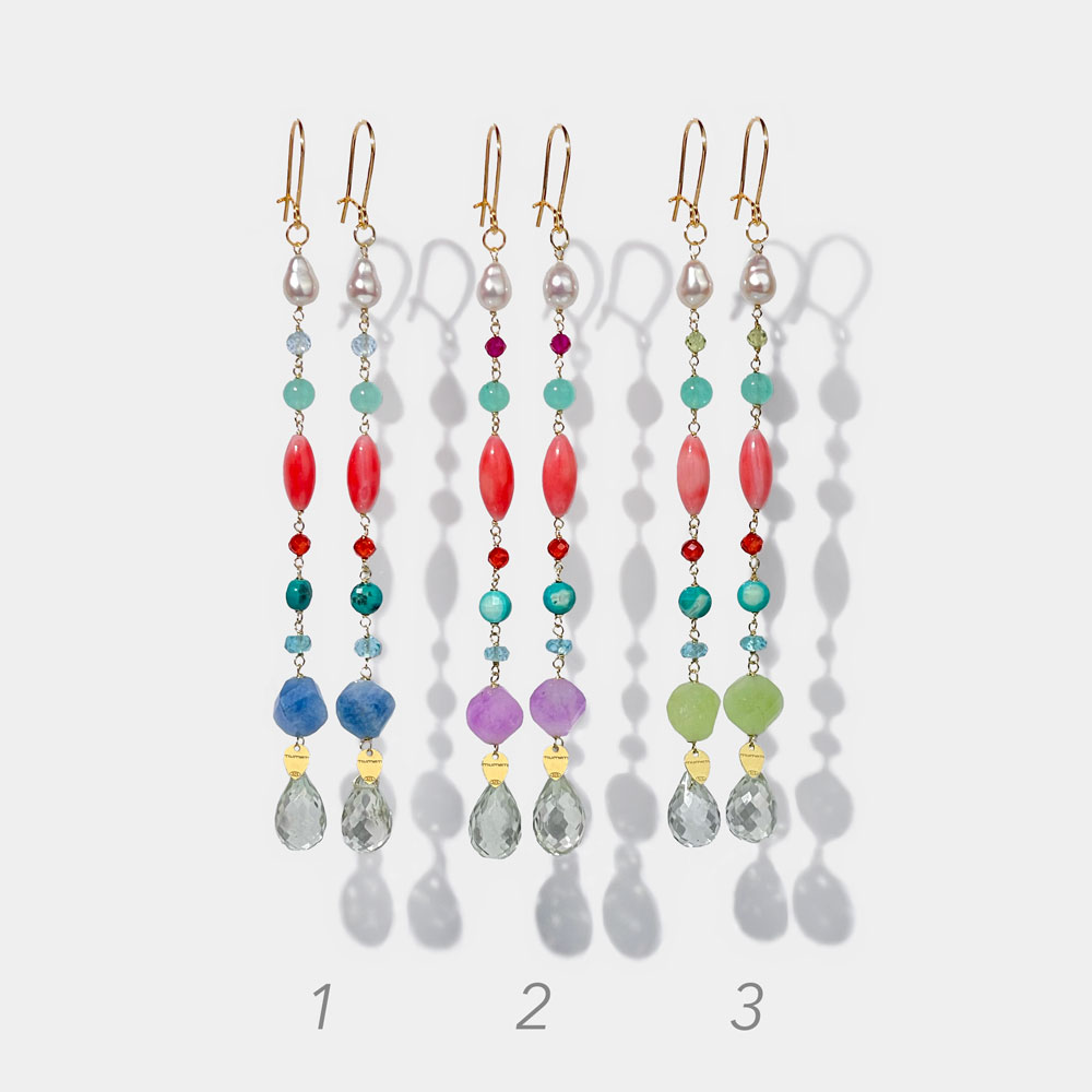 Mono Orecchino Multicolor